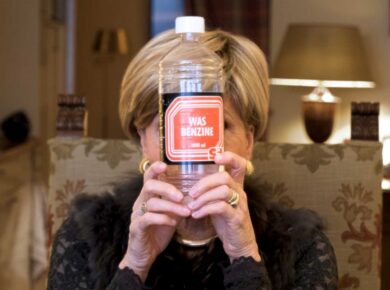 Schoonmaken met wasbenzine